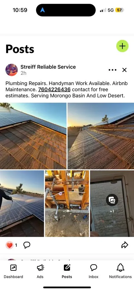 Slide of Streiff Reliable Service