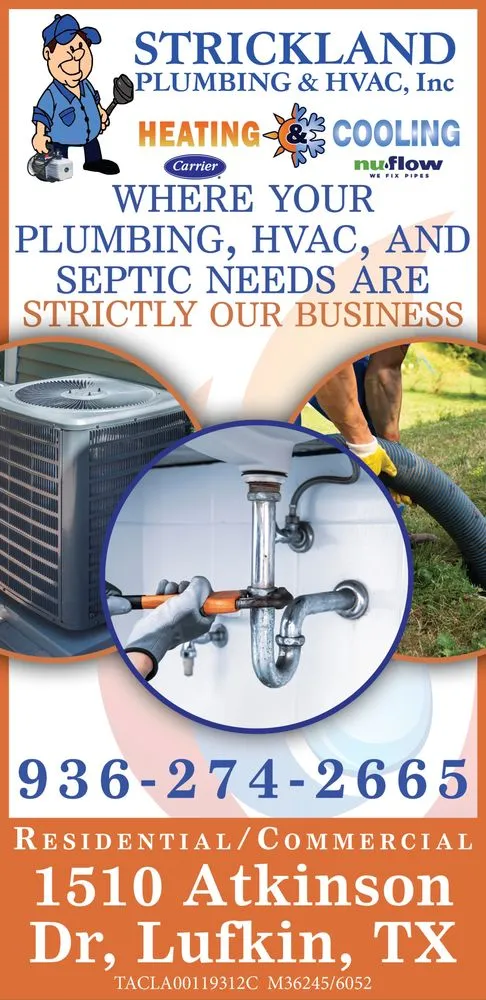 Slide of Strickland Plumbing & HVAC