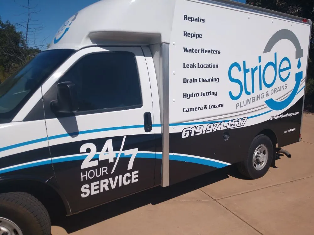Emergency plumbing repair experts serving El Cajon, CA - Stride Plumbing and Drains