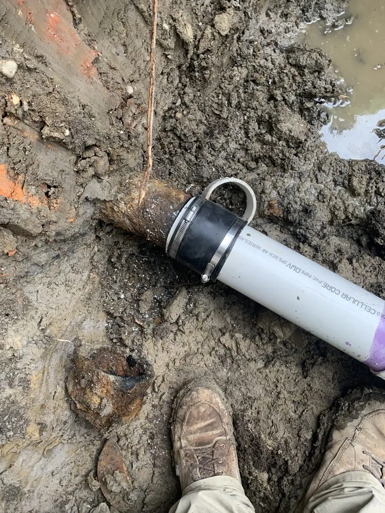 Slide of strong hold drain cleaning & wet basement repair