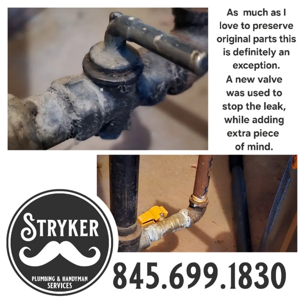 Slide of Stryker Plumbing and Handyman Services