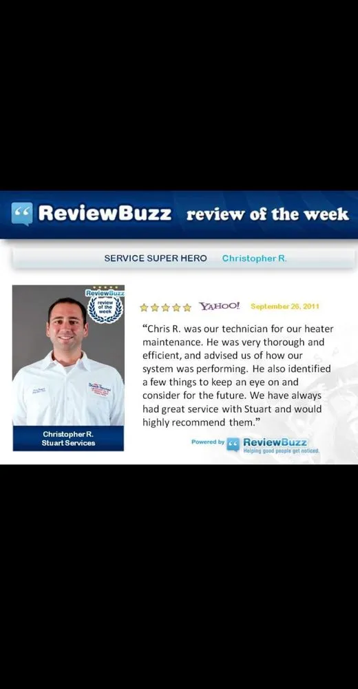 Slide of Stuart Services