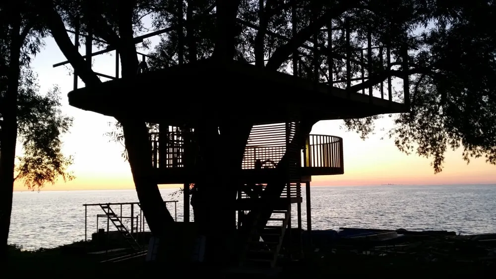 Slide of Studio H Construction