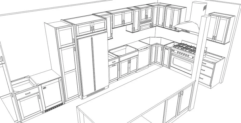 Slide of Studio H Construction