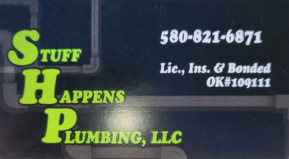 Slide of Stuff Happens Plumbing