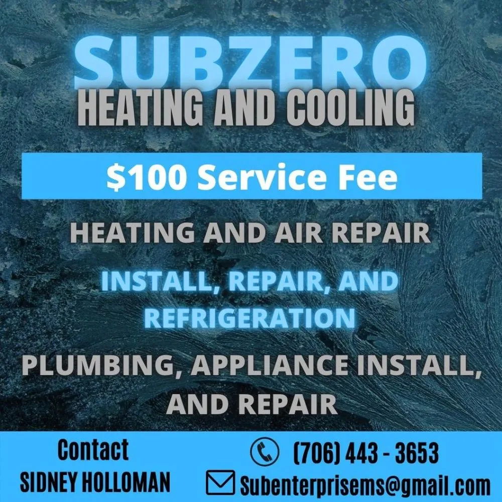 Slide of Sub Zero Heating and Cooling