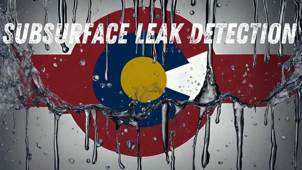 Slide of Subsurface Leak Detection