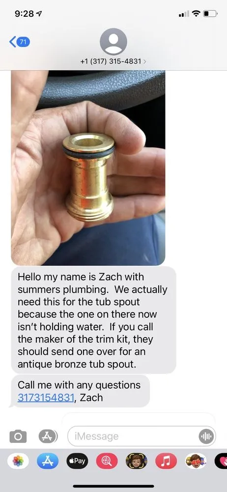 Slide of Summers Plumbing Heating & Cooling