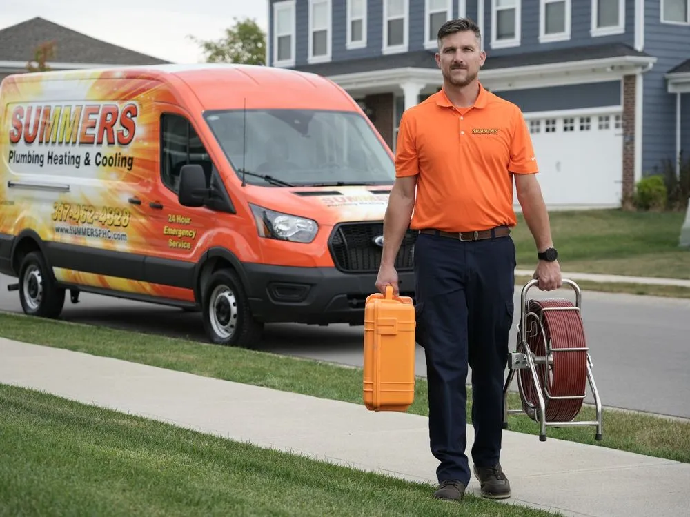 Top-rated water heater service in Greenfield, IN by Summers Plumbing Heating & Cooling