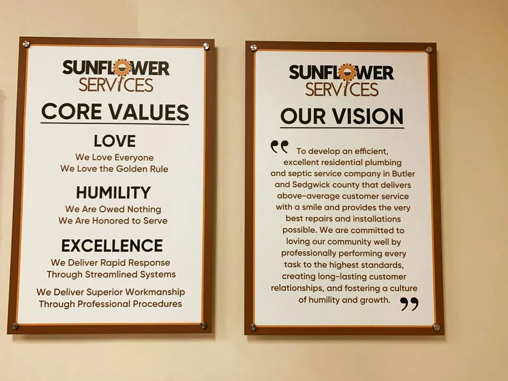 Slide of Sunflower Services