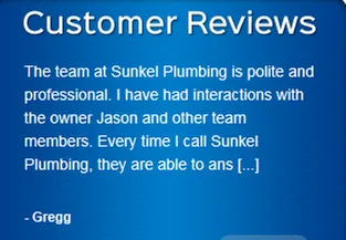 Slide of Sunkel Plumbing
