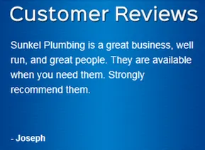 Slide of Sunkel Plumbing