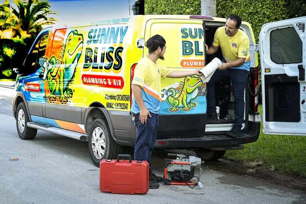 Trusted pipe repair in Miami Beach, FL by Sunny Bliss Plumbing & Air