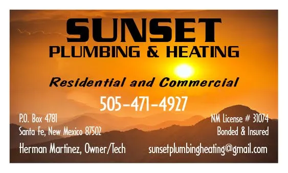 Slide of Sunset Plumbing & Heating