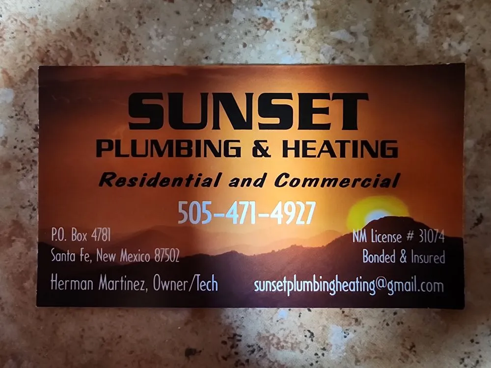 Slide of Sunset Plumbing and Heating
