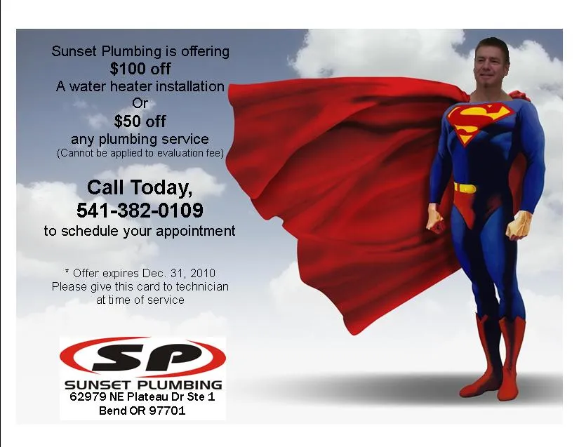 Slide of Sunset Plumbing