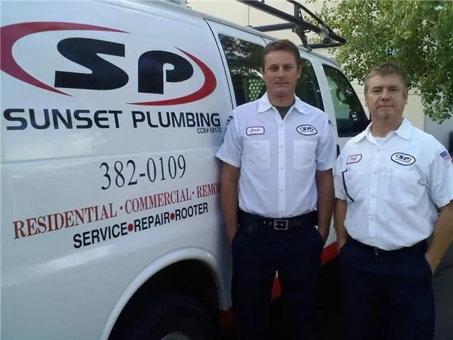 Slide of Sunset Plumbing
