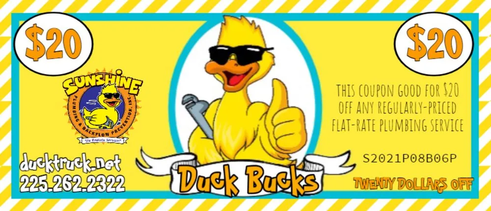 Slide of Sunshine Plumbing & Backflow Prevention