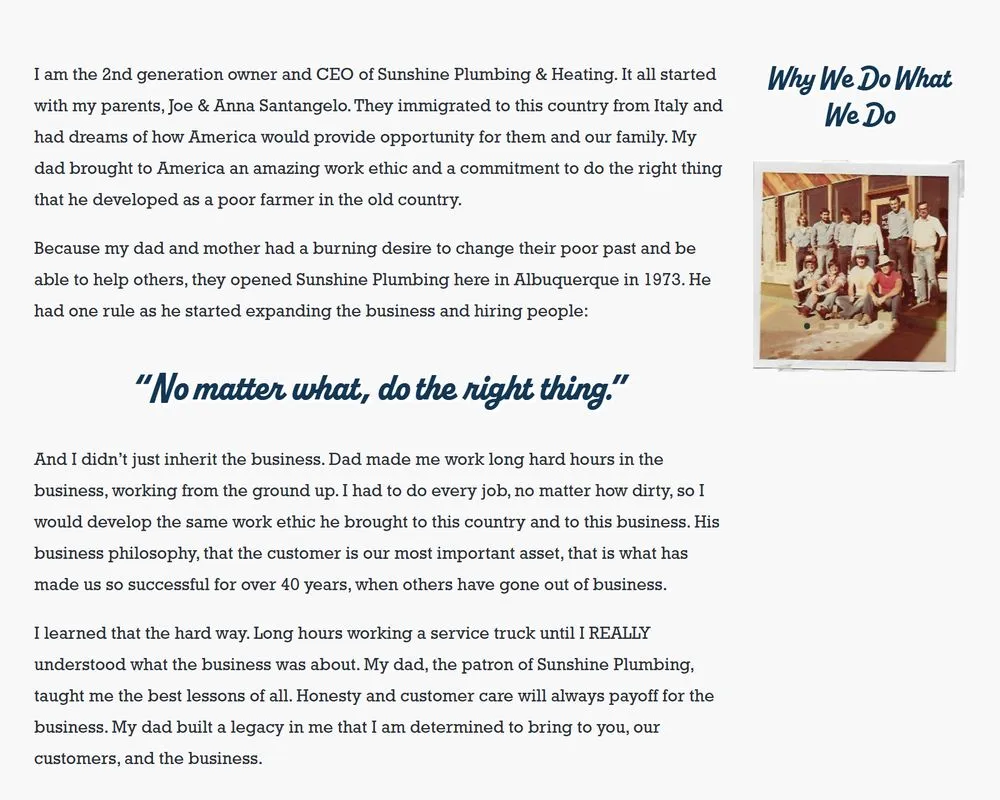 Slide of Sunshine Plumbing & Heating