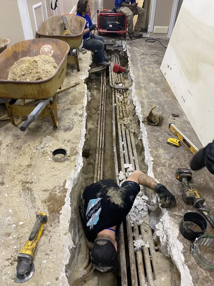 Slide of Sunshine Sewerline Repairs