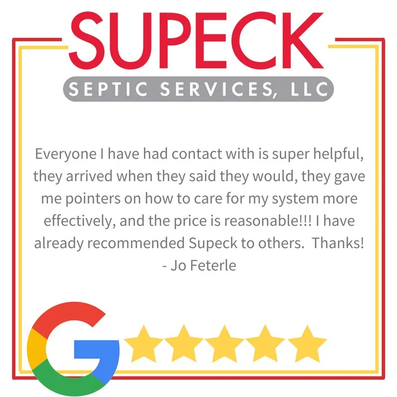 Slide of Supeck Septic Services