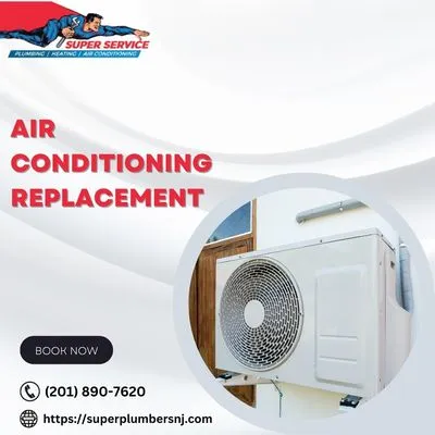 Super Service Plumbers Heating and Air Conditioning Logo