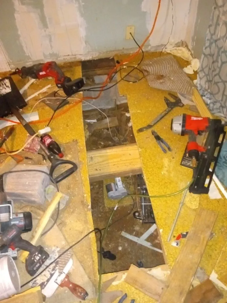 Emergency plumbing repair for homes in Muscle Shoals, AL by SuperDave's Roof Repair and Remodeling