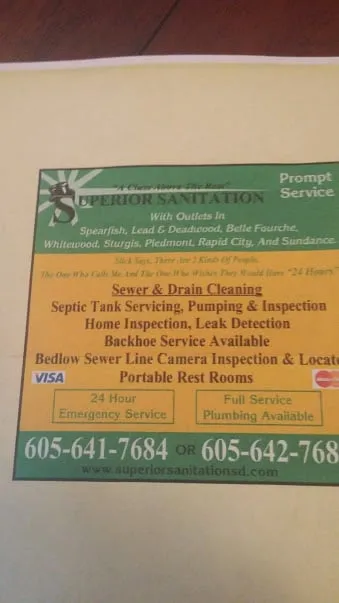 Slide of Superior Sanitation