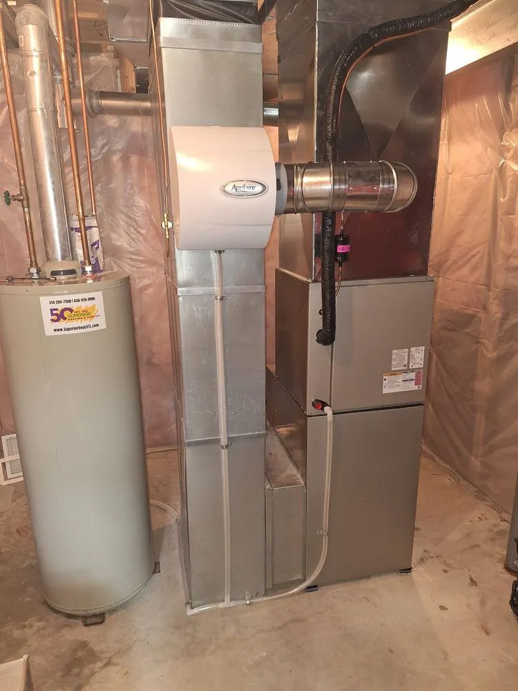 Professional water heater service for homes in Lake St. Louis, MO by Superior Service