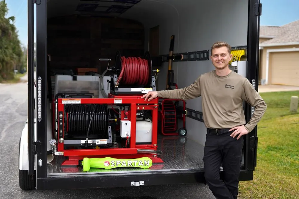 Slide of Supreme Coat Pros