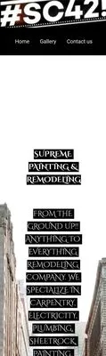 Supreme Painting and Remodeling Logo