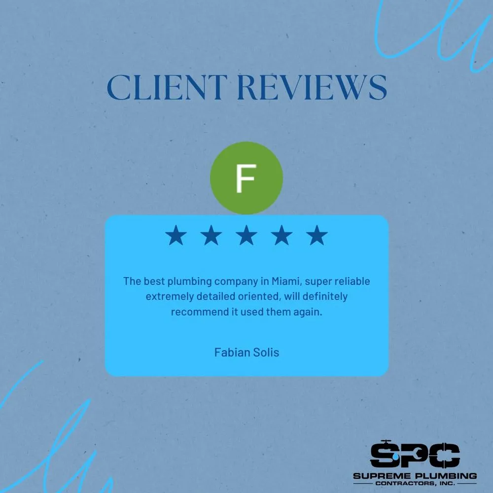 Slide of Supreme Plumbing Contractors