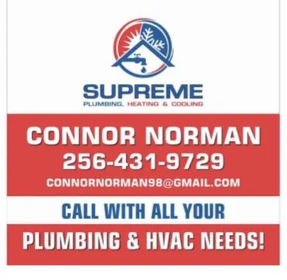 Supreme Plumbing, Heating & Cooling Logo