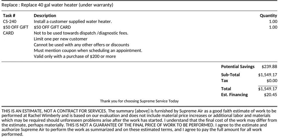 Expert water heater service service in Baltimore, MD - Supreme Service Today