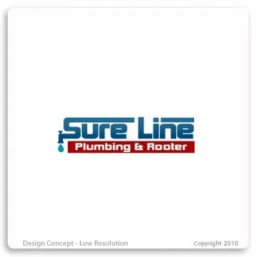 Sure Line Plumbing & Rooter Logo
