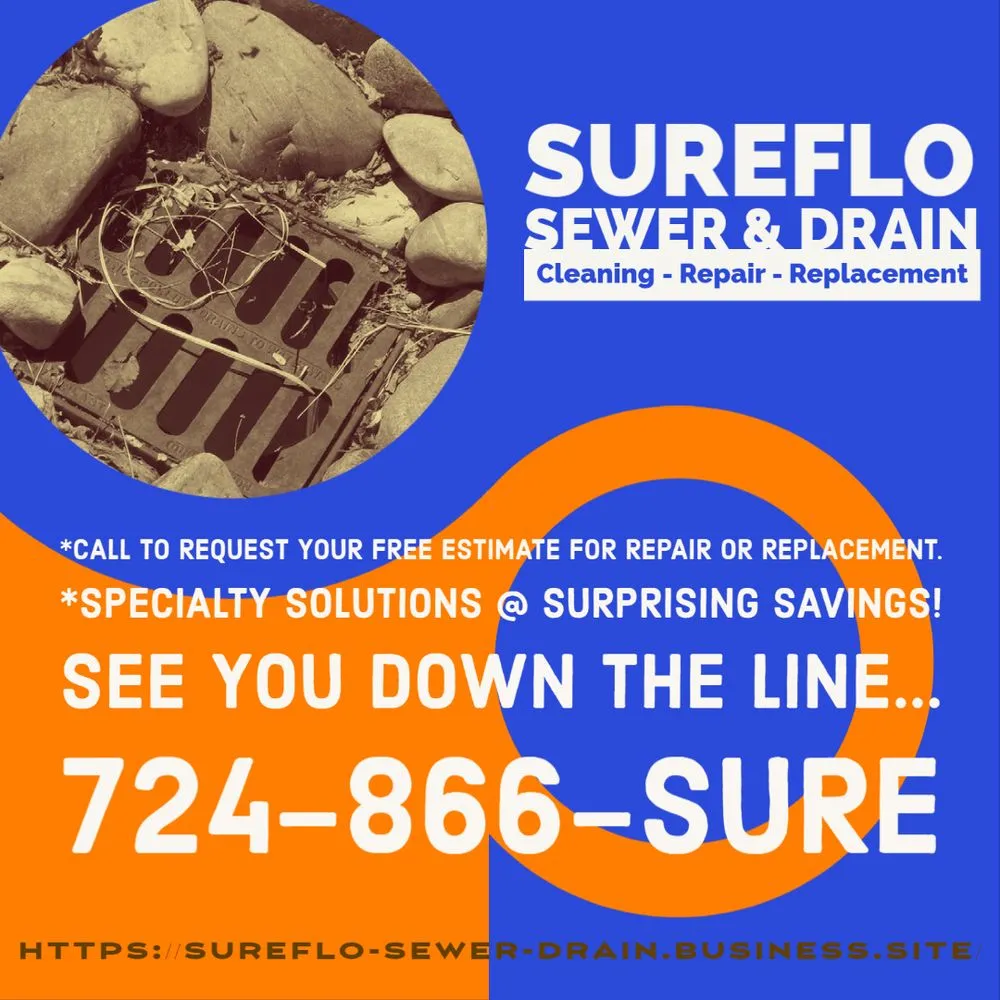 Slide of SureFlo Sewer & Drain