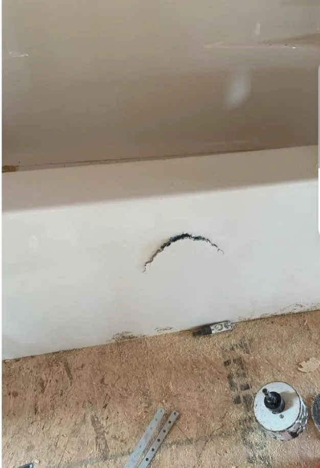 Slide of Surface Solutions Tub Repair