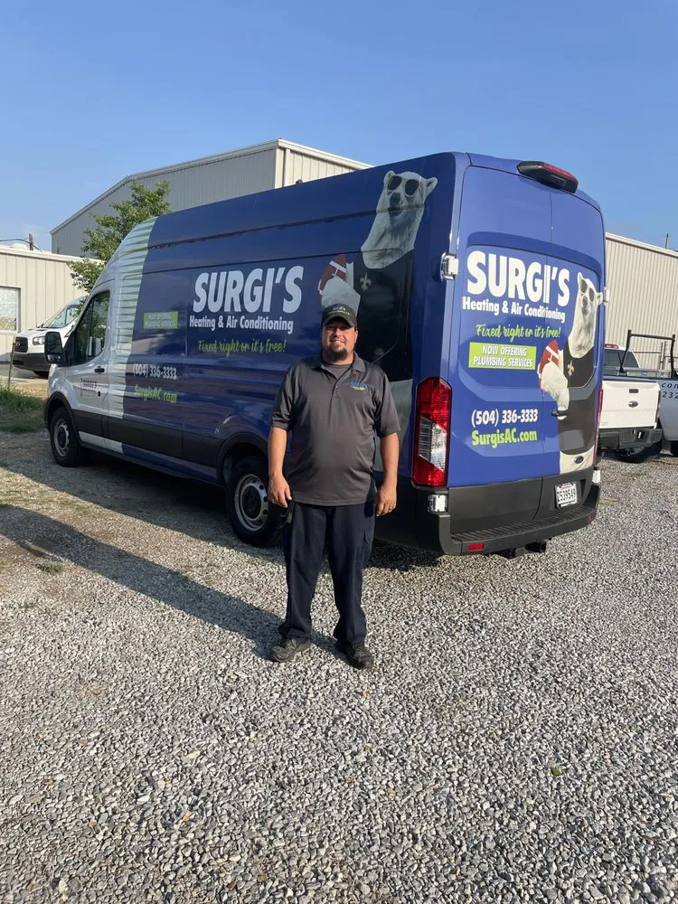 Slide of Surgi's Heating, Cooling & Plumbing