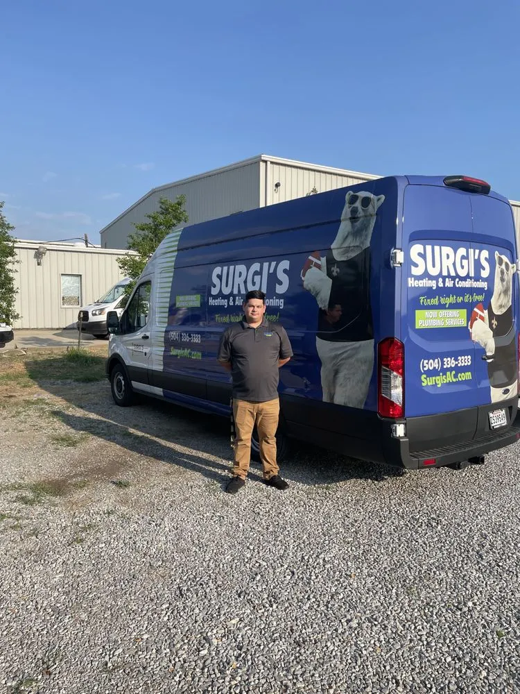 Slide of Surgi's Heating, Cooling & Plumbing