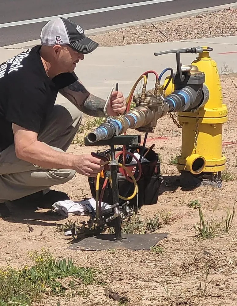 Slide of Surprise Backflow Testing & Repair