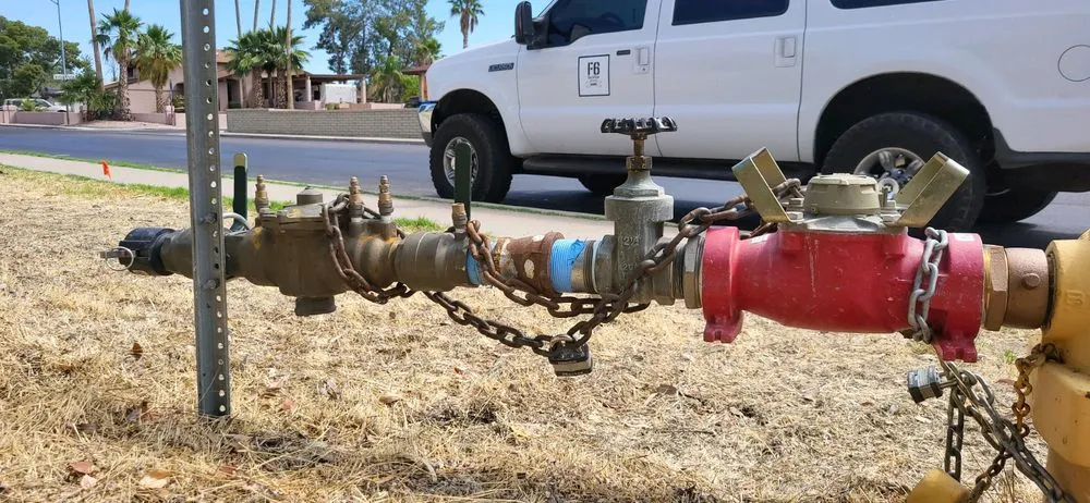 Slide of Surprise Backflow Testing & Repair