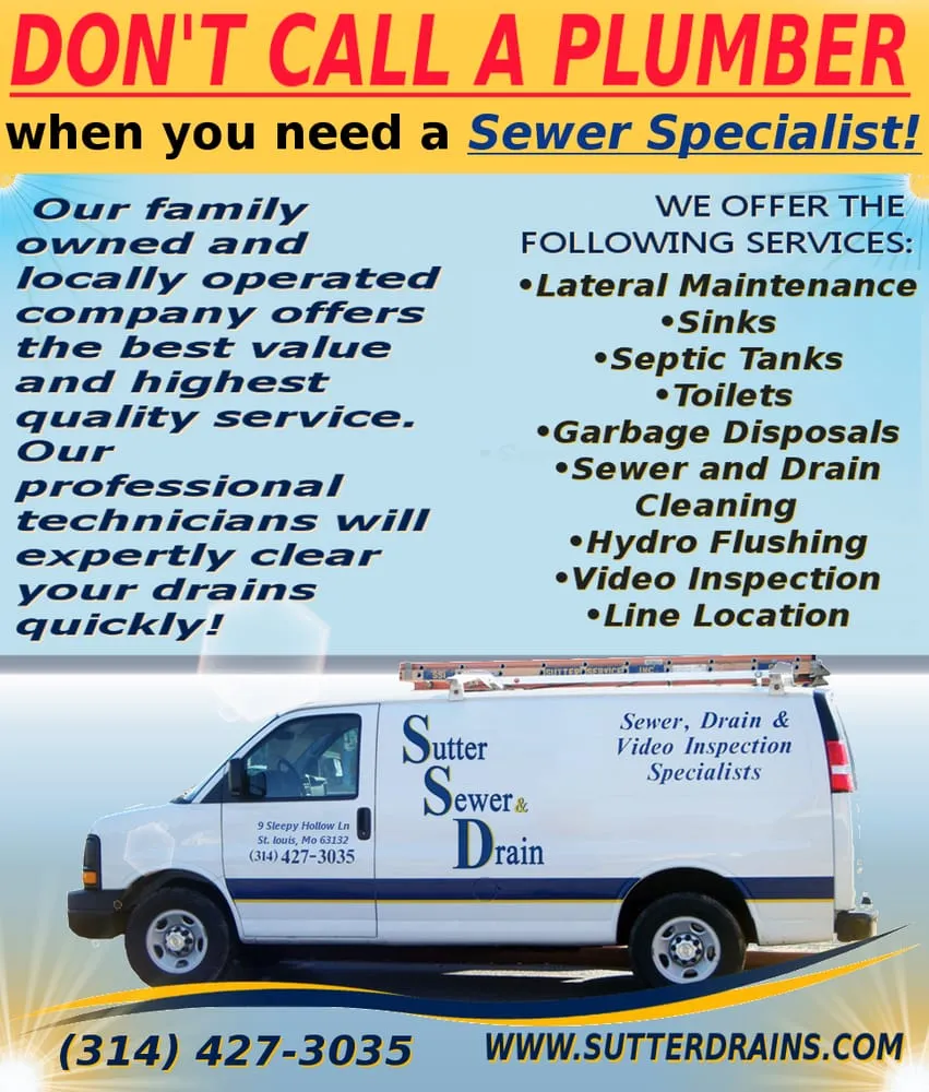 Slide of Sutter Sewer and Drain