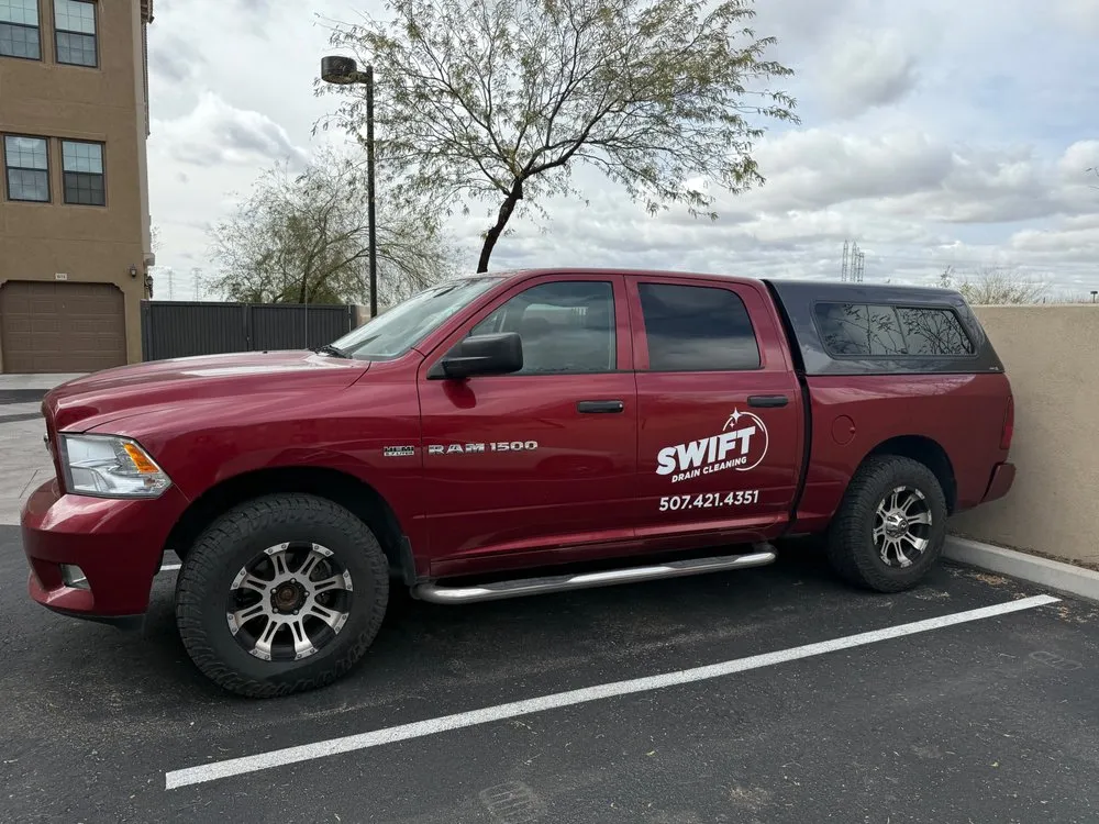 Slide of Swift Drain Cleaning