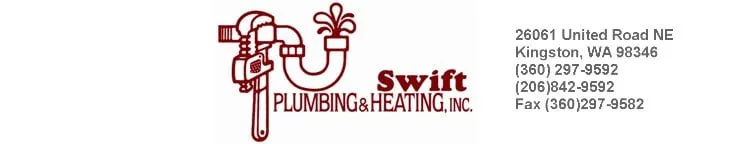 Affordable water heater service experts serving Kingston, WA - Swift Plumbing & Heating