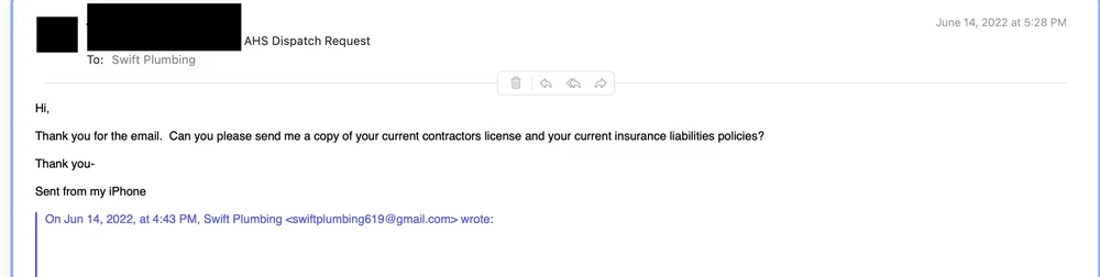 Slide of Swift Plumbing