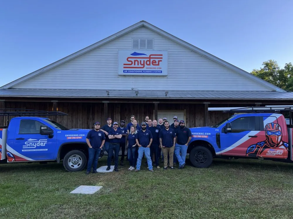 Slide of Synder Air Conditioning, Plumbing & Electric