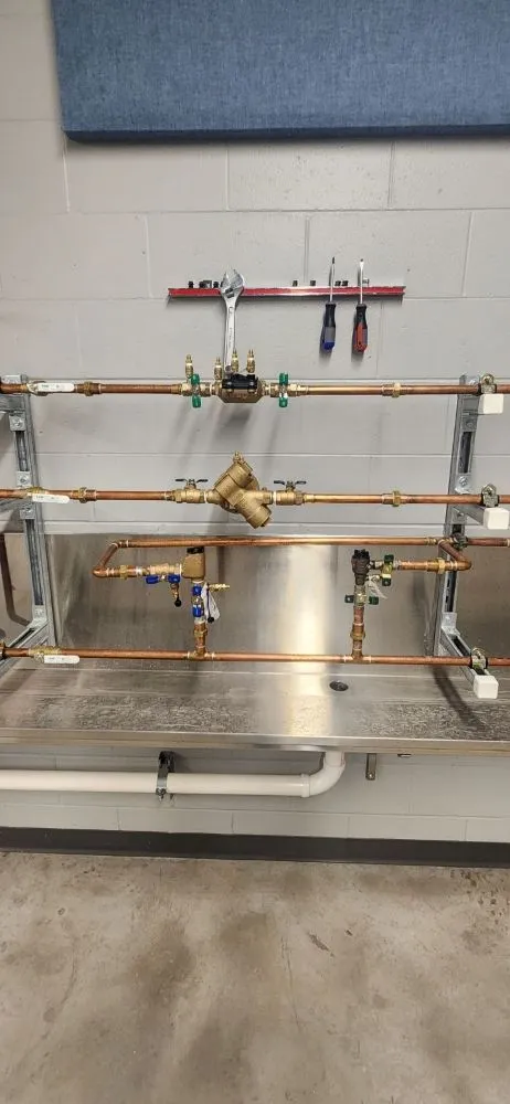 Slide of Synergy Plumbing and Backflow Testing
