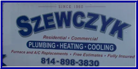 Slide of Szewczyk Plumbing Heating & Air Conditioning, Inc