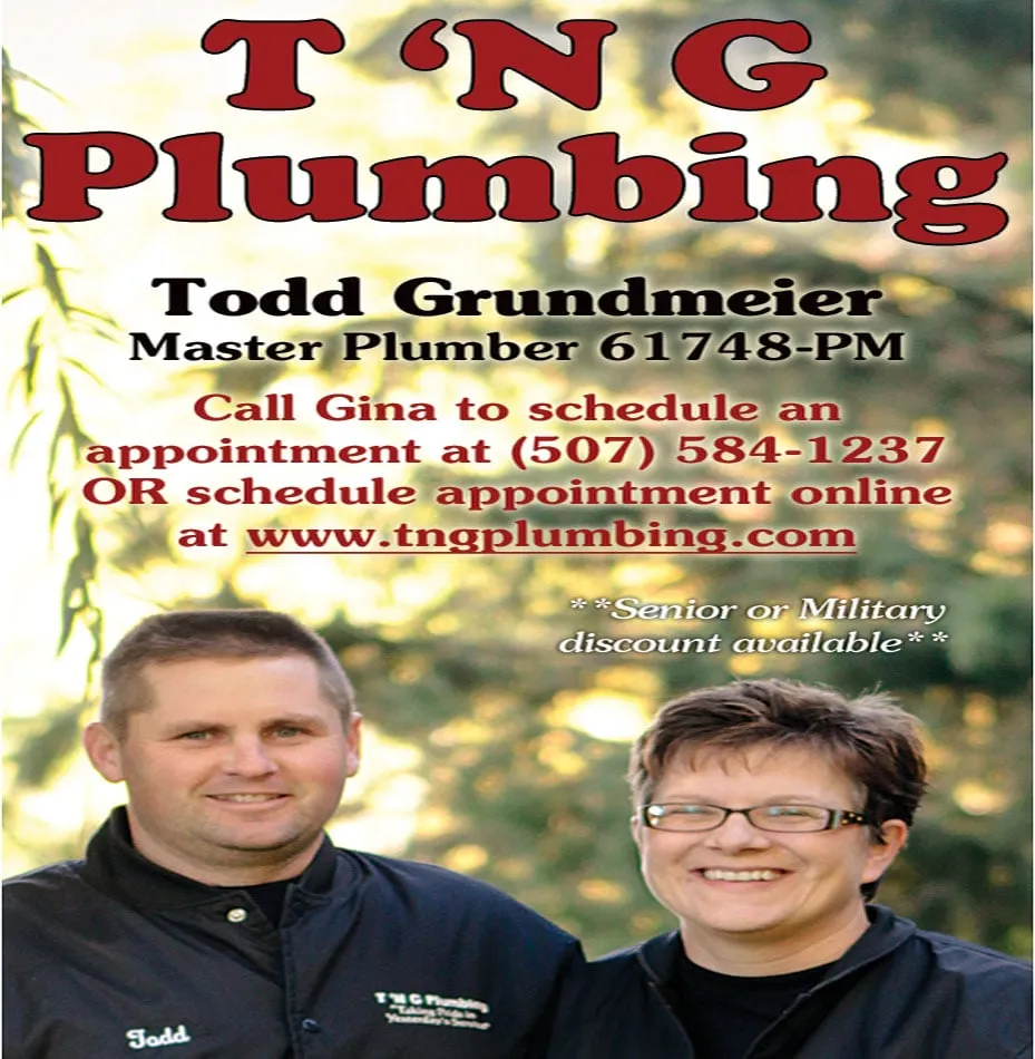 Affordable leak detection experts serving Dexter, MN - T 'N G Plumbing