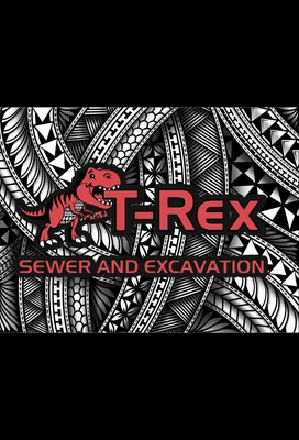 T-Rex Sewer & Excavation Logo